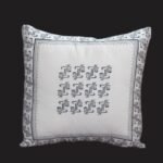 White pillow cover