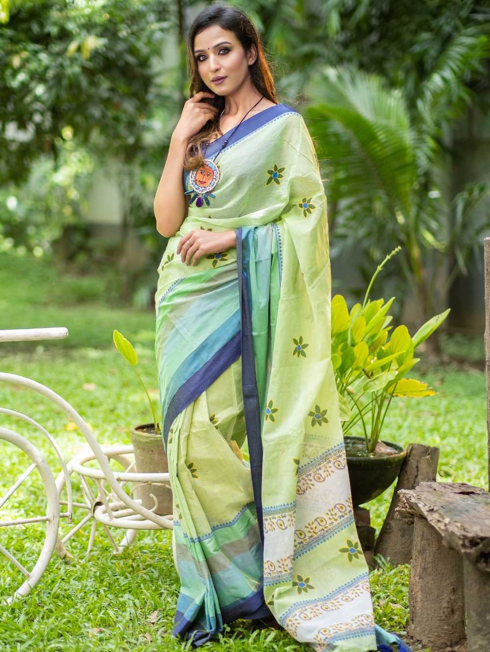 Flower Blossom Light Green