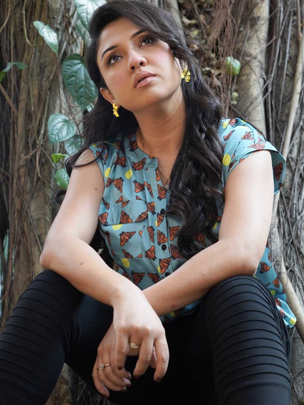 Moth to a flame short tops