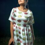 Autumn leaves kurti