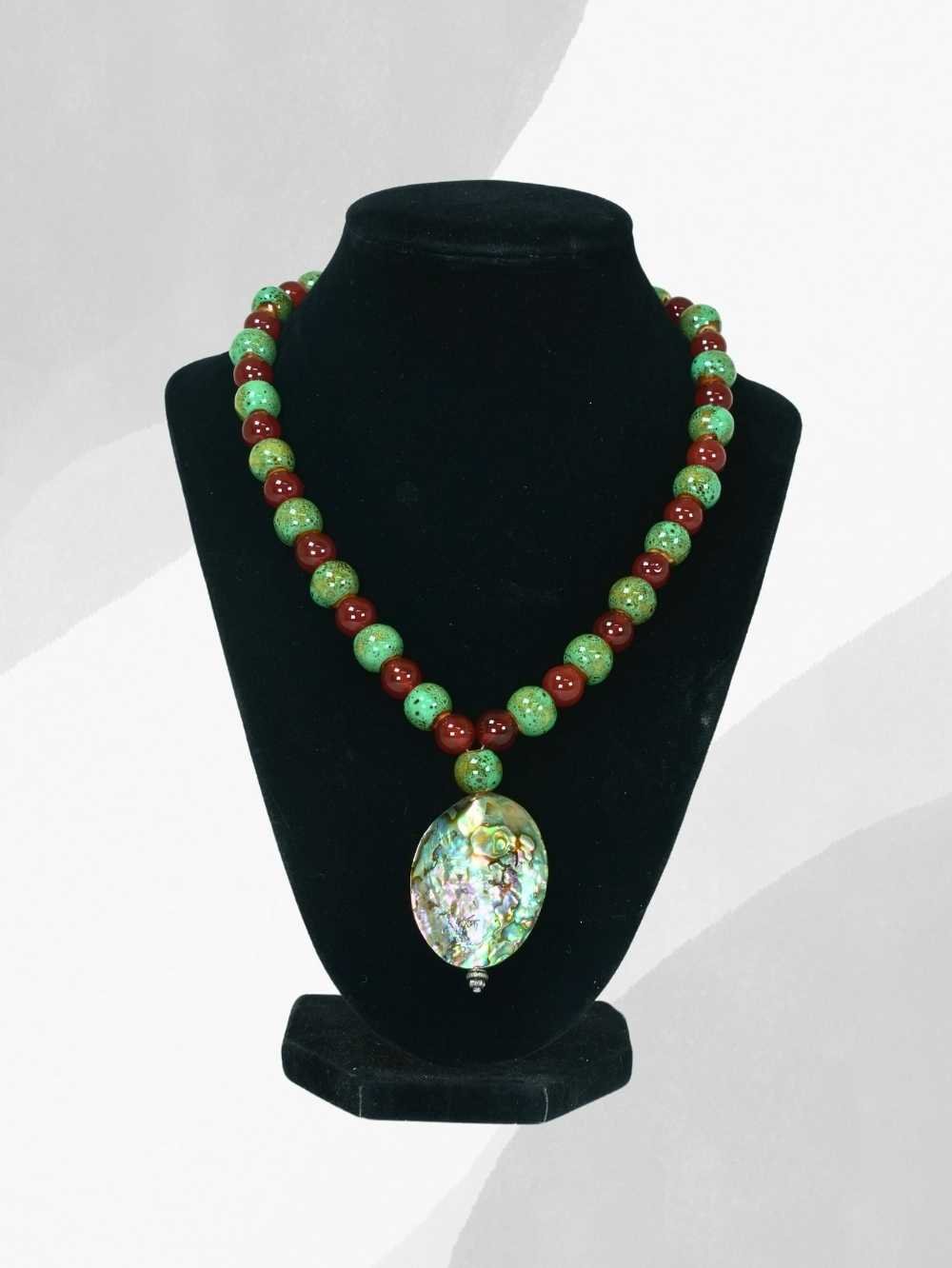Semi Precious Stone Necklace
