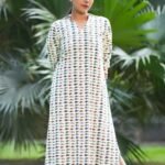 Fish Long Dress