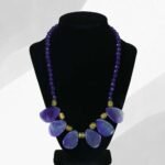 Purple Semi-Precious Stone Necklace