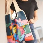 Faces Tote Bag