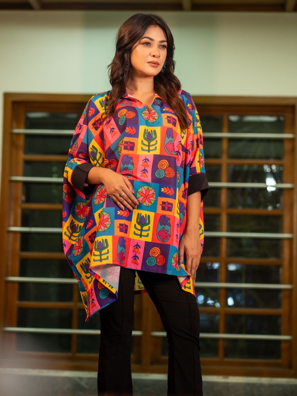 Flower Cocktail Kaftan