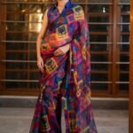 Flower Cocktail Saree