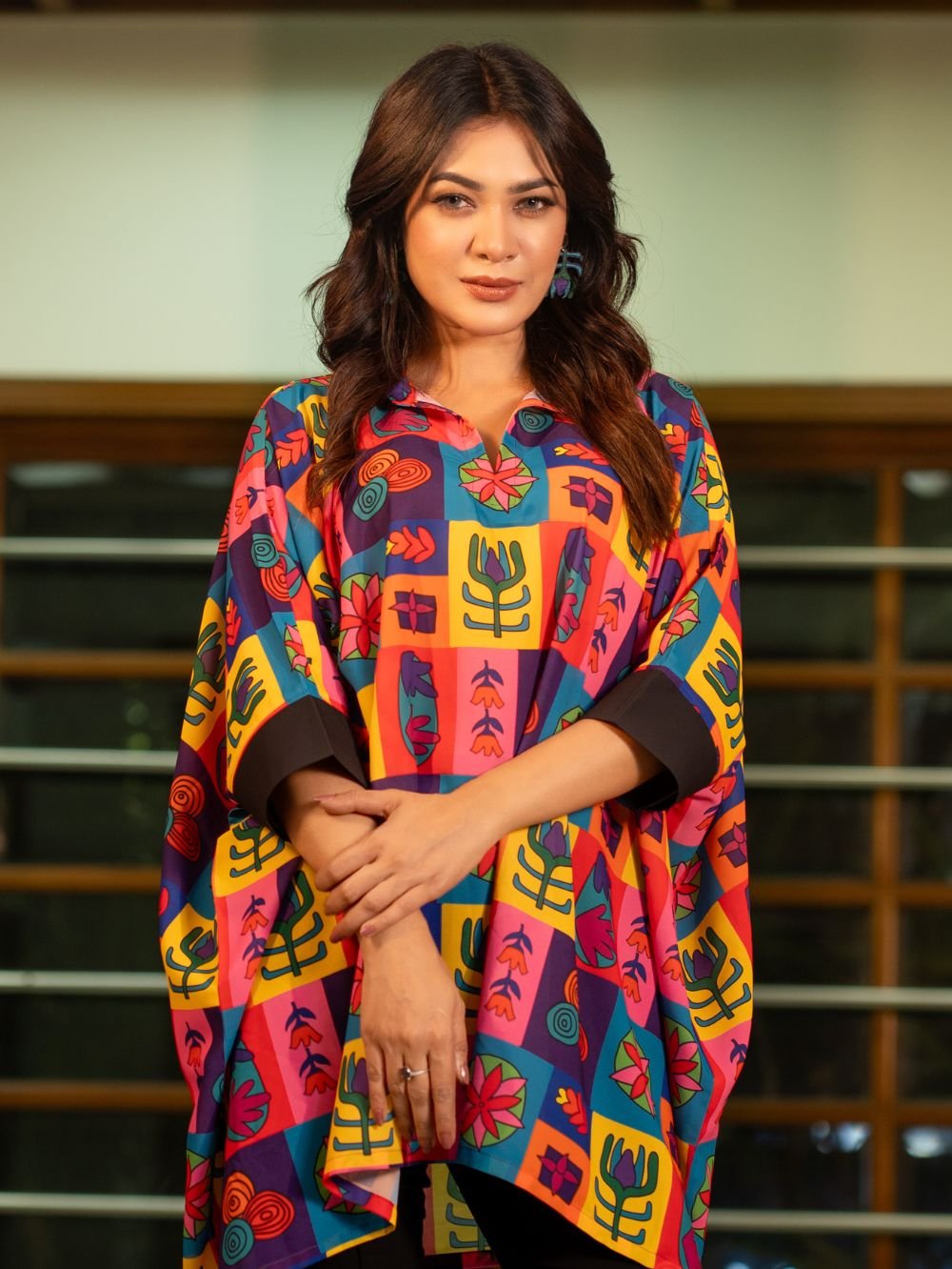 Flower Cocktail Kaftan - Image 2