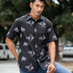 Baul Fish Black Cut Shirt