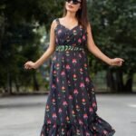 Night Garden Gloom Dress