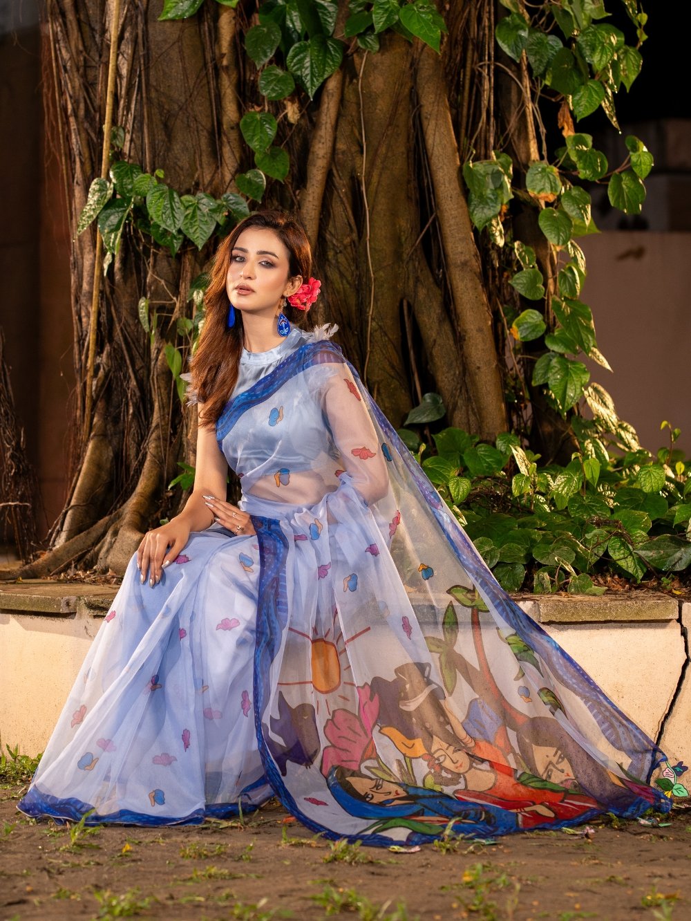 Tin Konna Saree