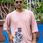 Nir Oversized Boxy Drop Shoulder T-Shirt