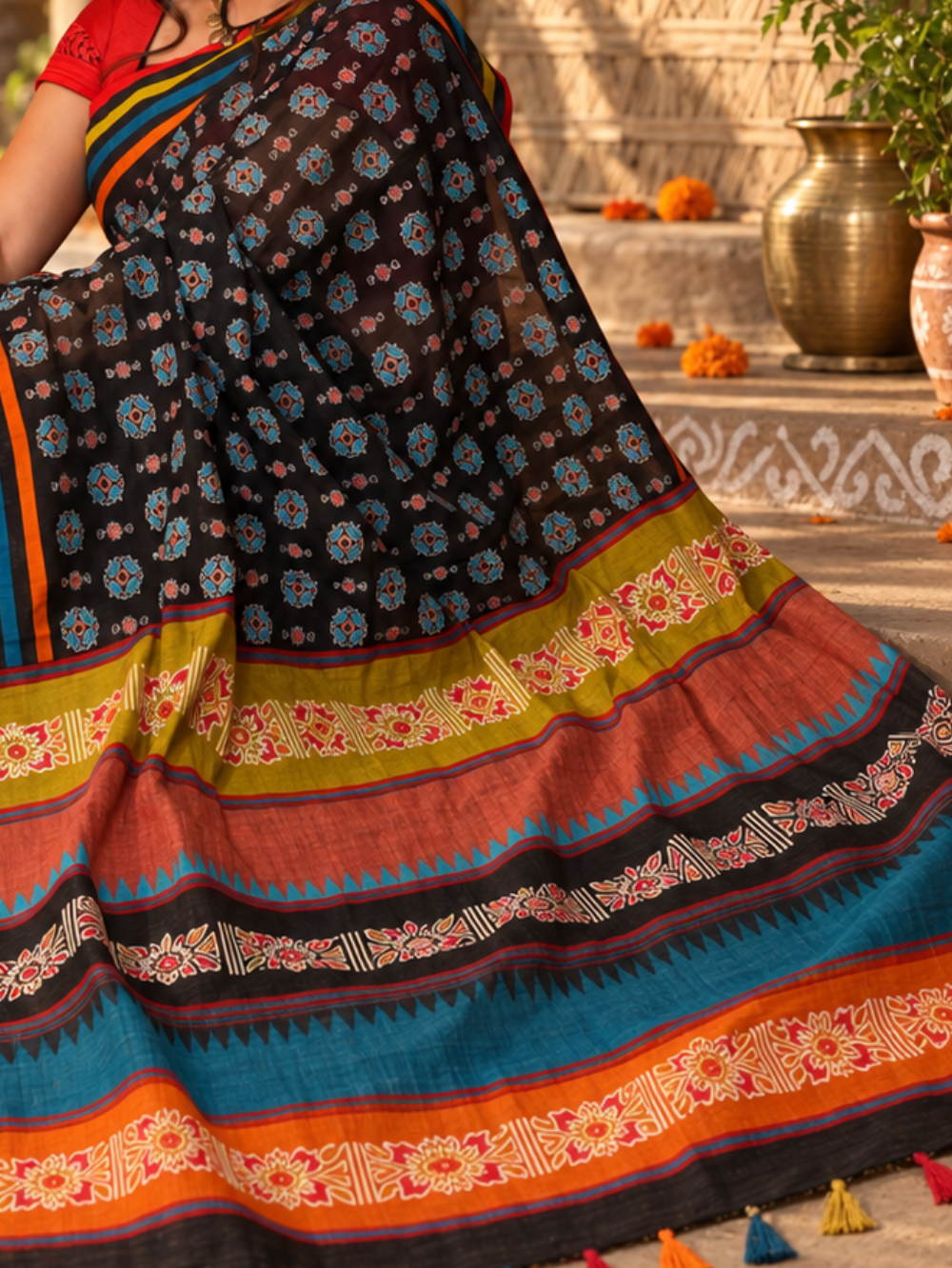 Nokshi Saree - Image 2