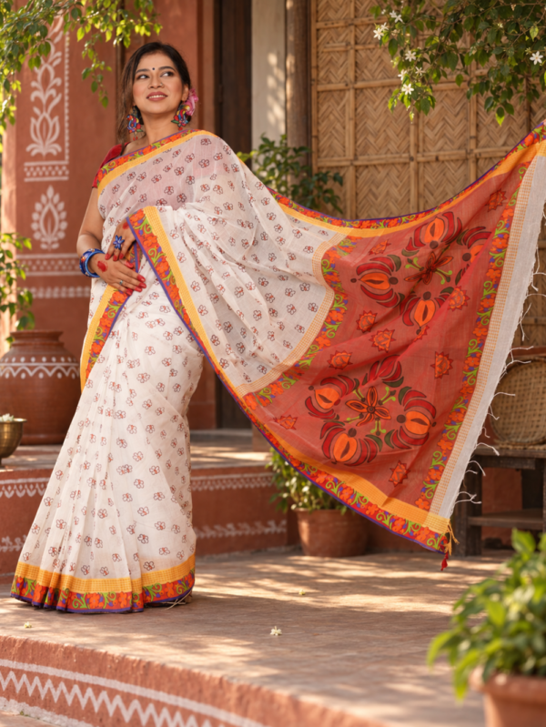 Poddo Ranga Saree